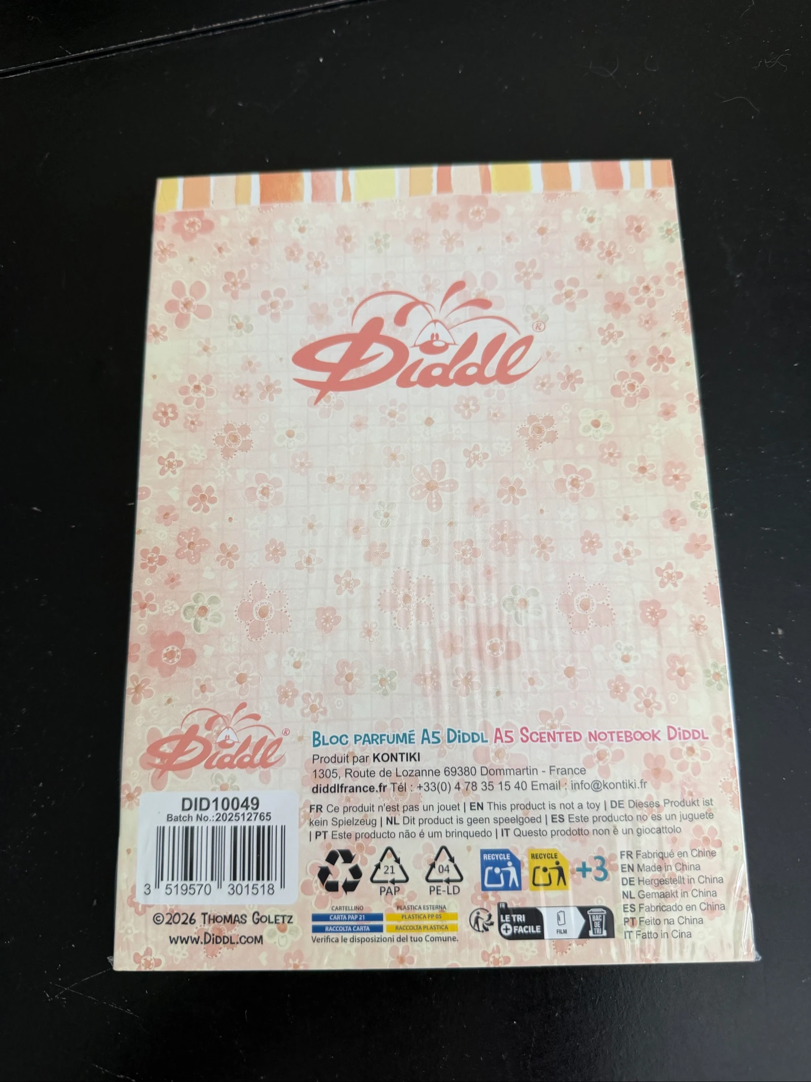 Bloc Diddl Pimboli A5 size, complete and new - Summer collection – photo 2